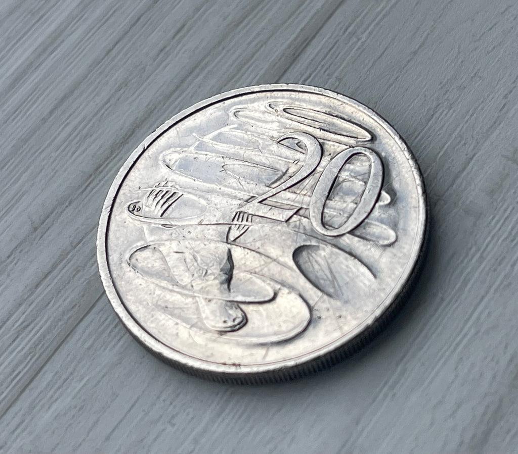 Double Sided Coin - Australian 20 Cent - 20c Heads on both sides - 20c Tails on both sides