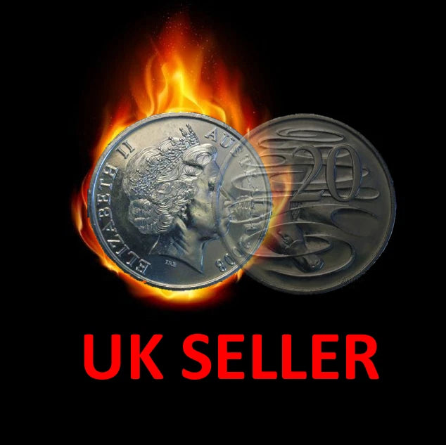 Split Coin Magic Australian 20 Cent Version