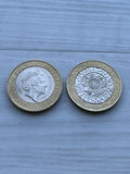 Double Sided Coin Two Pound £2 Heads or Tails  Made From Real Circulated Coins