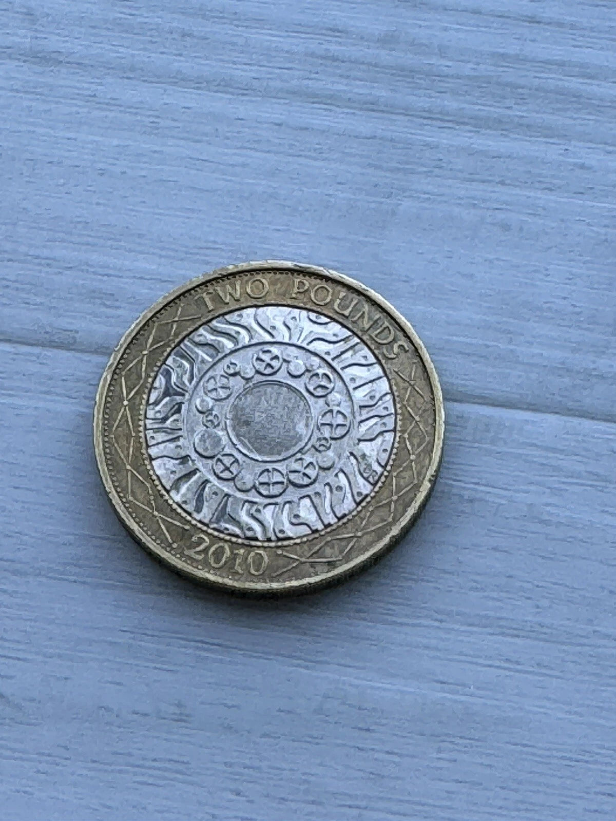 Double Sided Coin Two Pound £2 Heads or Tails  Made From Real Circulated Coins