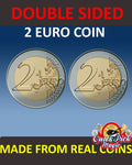 Double Sided 2 Euro Coin - Same Sided Coin