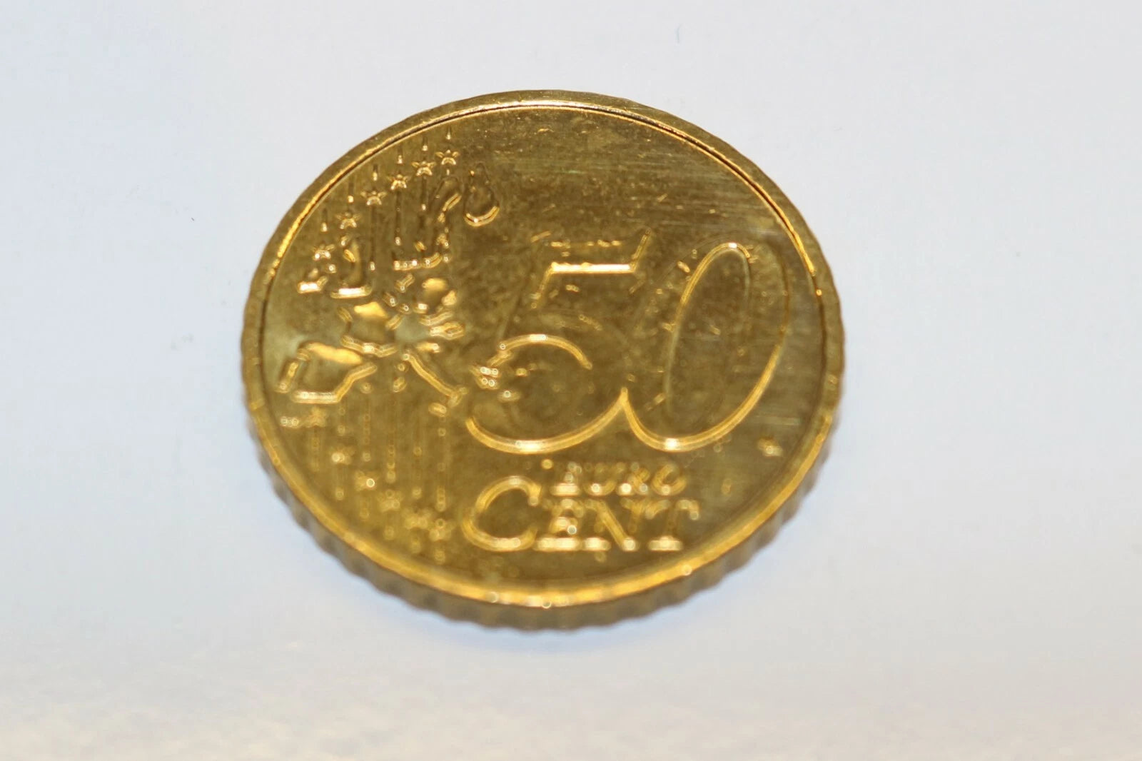 Double Sided 50 Cent Euro Coin - Double Heads / Double Tails