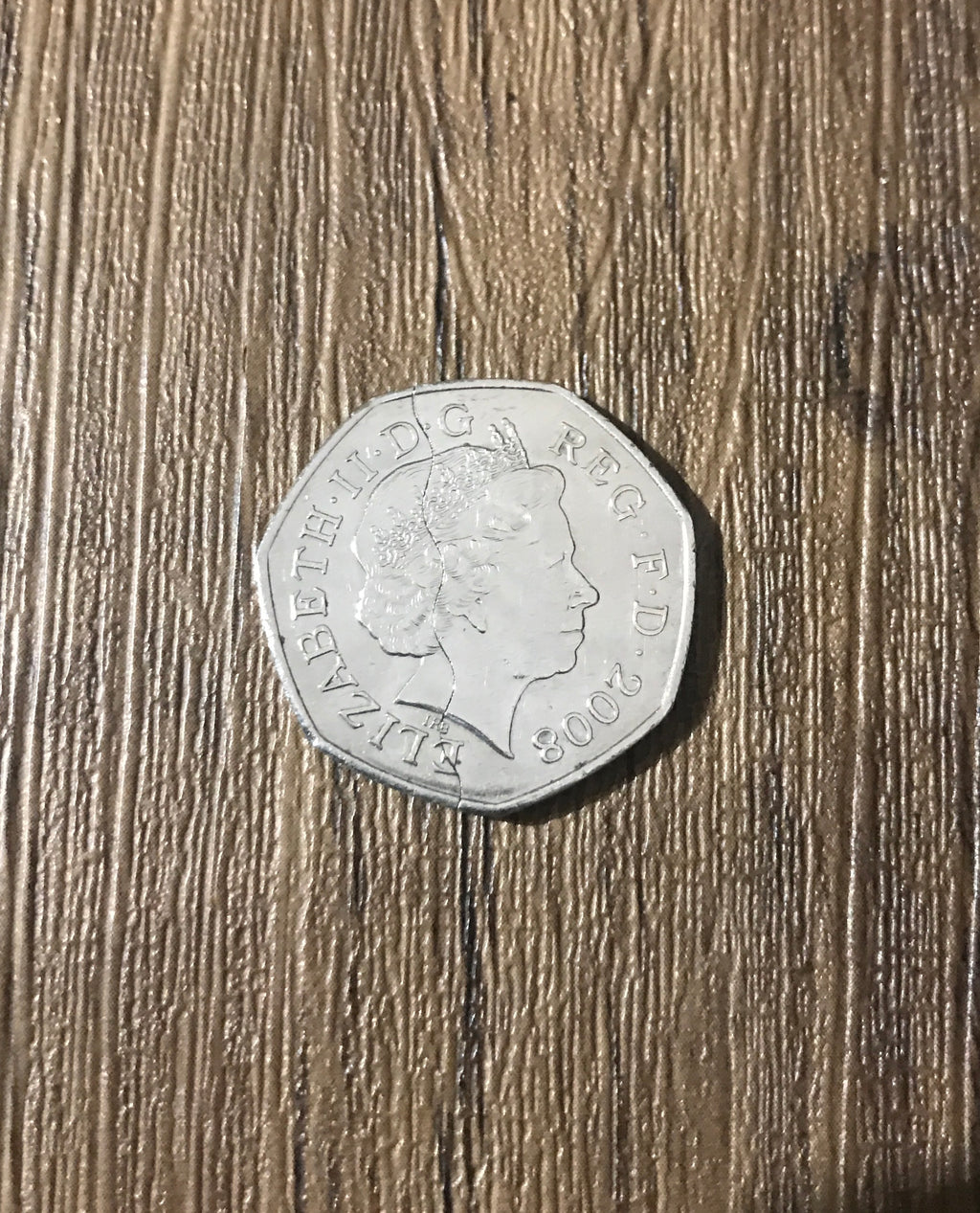 Coin in the Bottle 50 pence Folding Coin 50p Magic Trick  Close up Magic - Made with Real 50p Coin