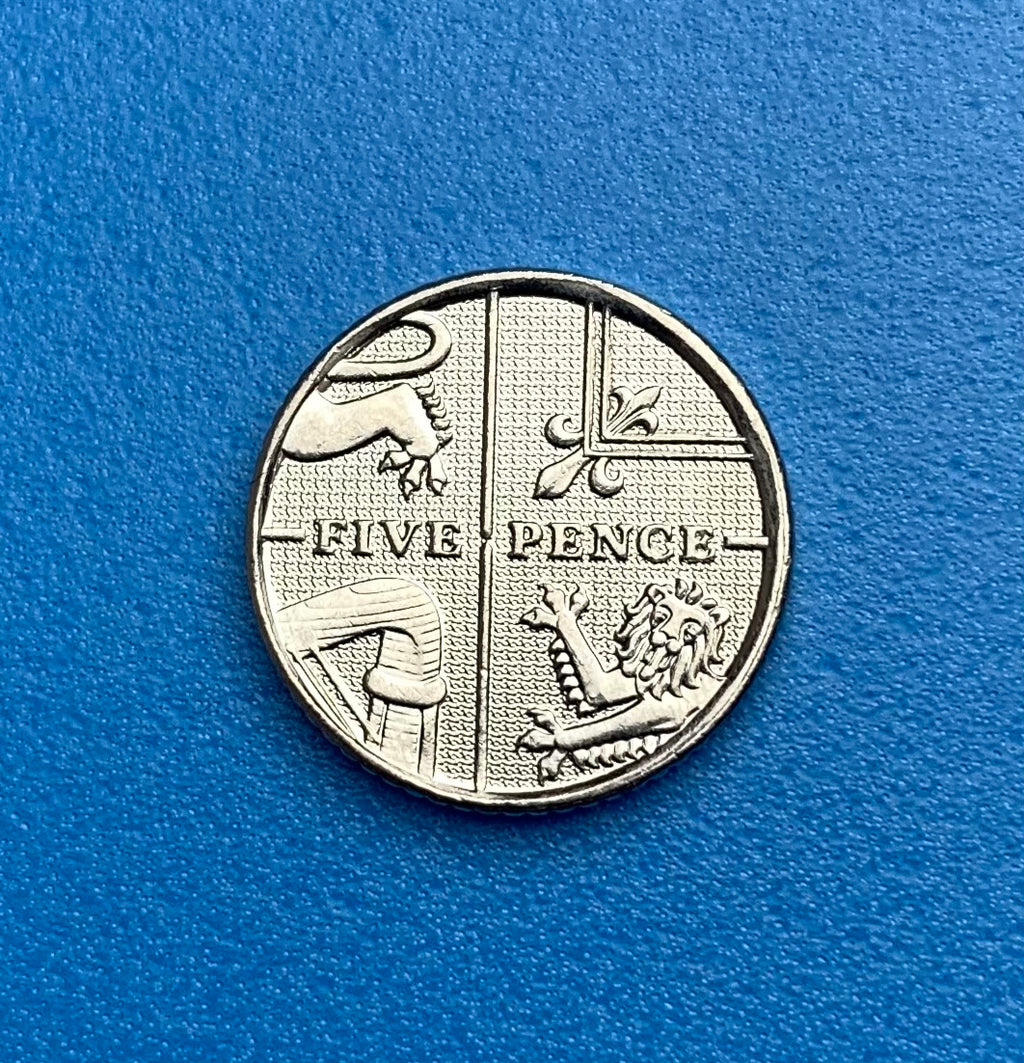 Double Sided Coin 5p / 5 Pence Coin [Double Headed / Double Tailed Coin]