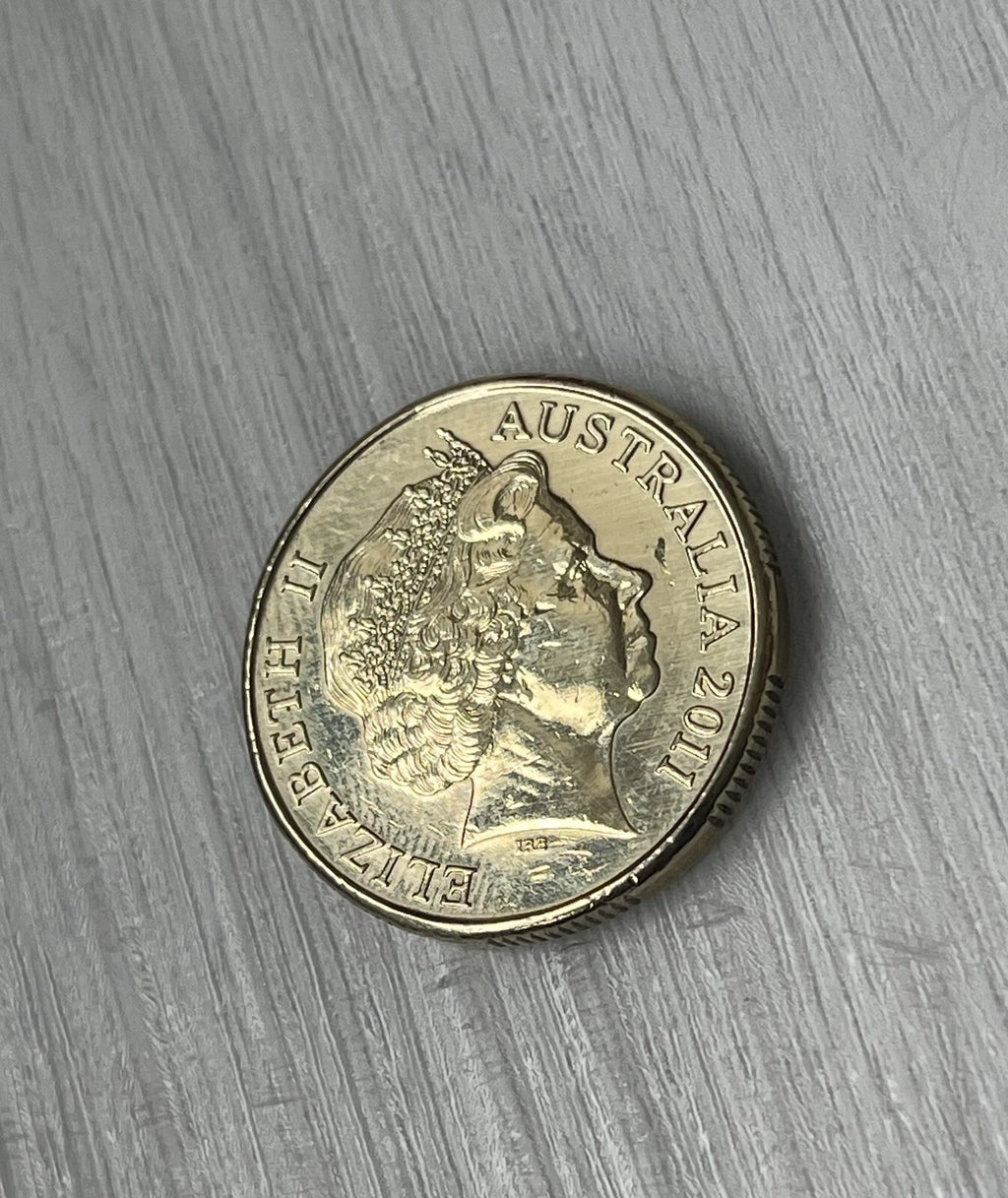 Double Sided Coin - Australian Dollar - $1 Heads on both sides - $1 Tails on both sides.