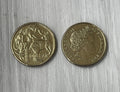 Double Sided Coin - Australian Dollar - $1 Heads on both sides - $1 Tails on both sides.