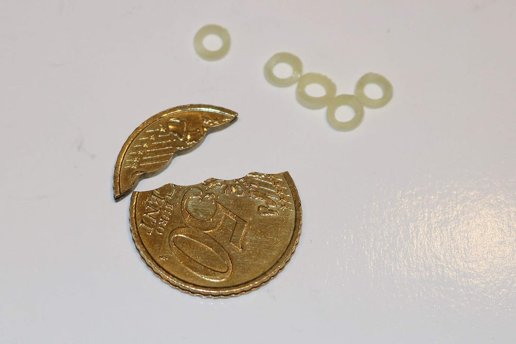 Bitten and Restored 50 cent Euro Coin - Bite Out Coin Trick