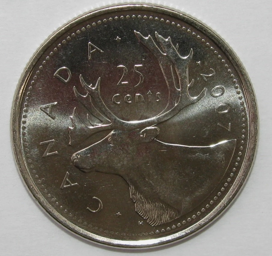 Double Sided Canadian Quarter Coin - Double Headed / Tails Quarter