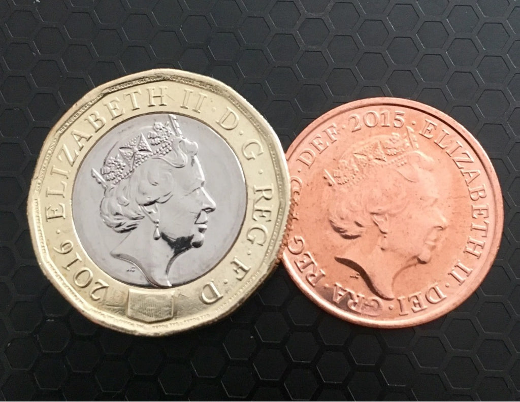 Coin Unique £1 Coin Version - 12 Sided New Pound Close Up Magic Trick