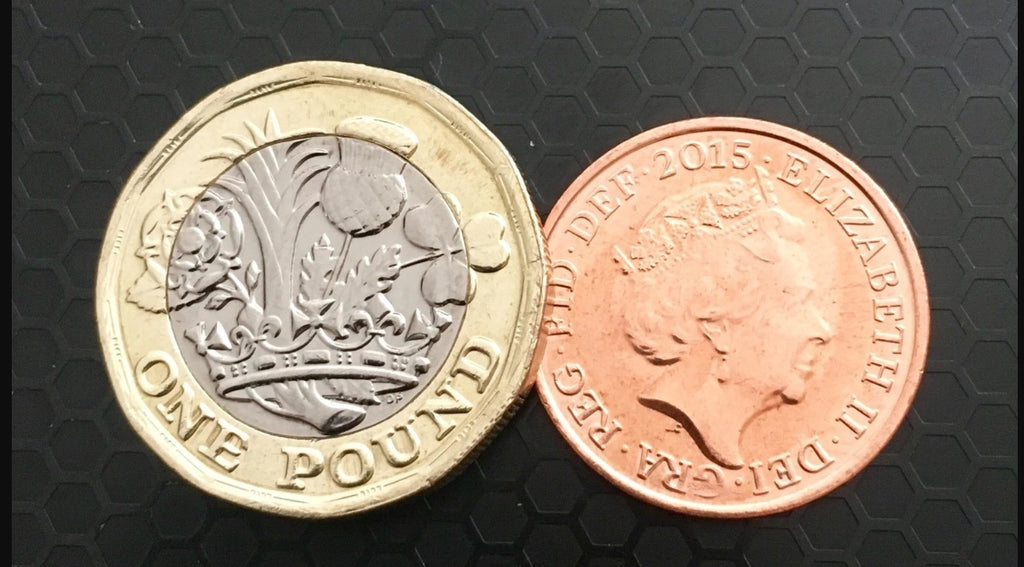 Coin Unique £1 Coin Version - 12 Sided New Pound Close Up Magic Trick