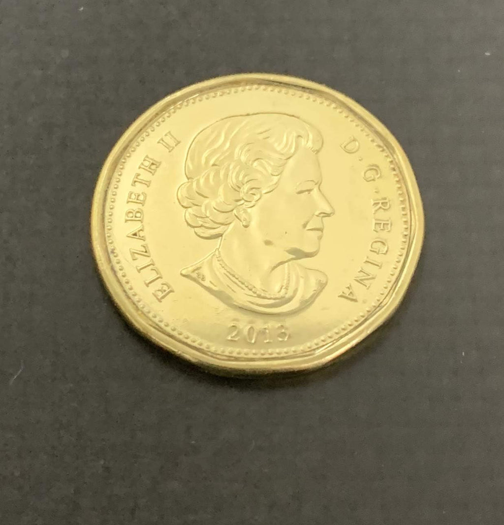 Double Sided Canadian Dollar Coin - Same Sided Loonie Heads  Tails