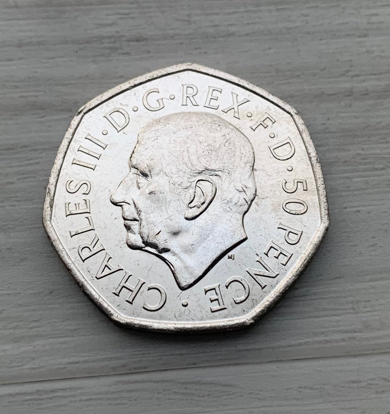Double Sided Coin 50p / 50 Pence Coin [Double Headed / Double Tailed Coin] - Made from Real Circulated Coins