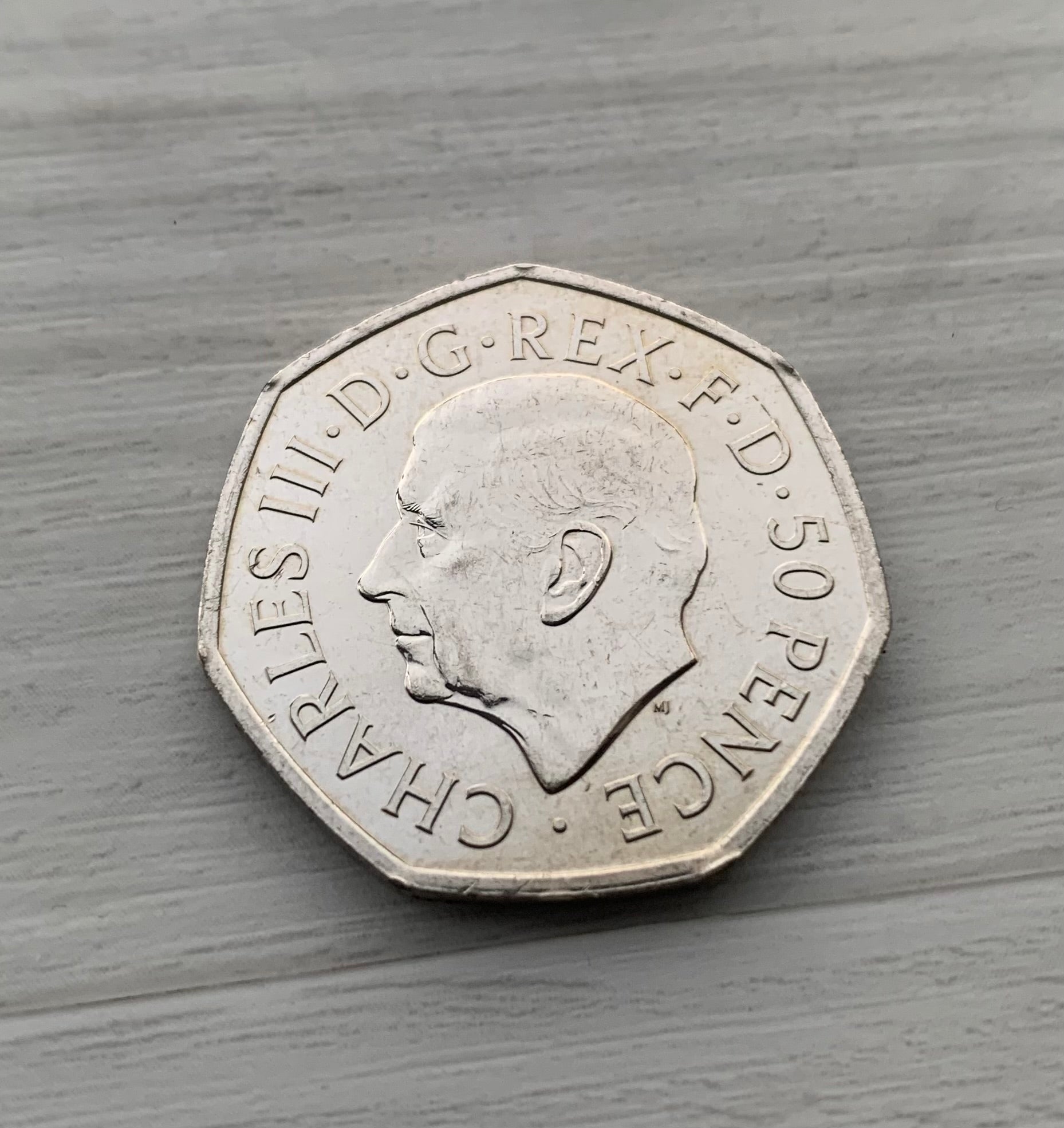 Double Sided Coin 50p / 50 Pence Coin [Double Headed / Double Tailed Coin] - Made from Real Circulated Coins