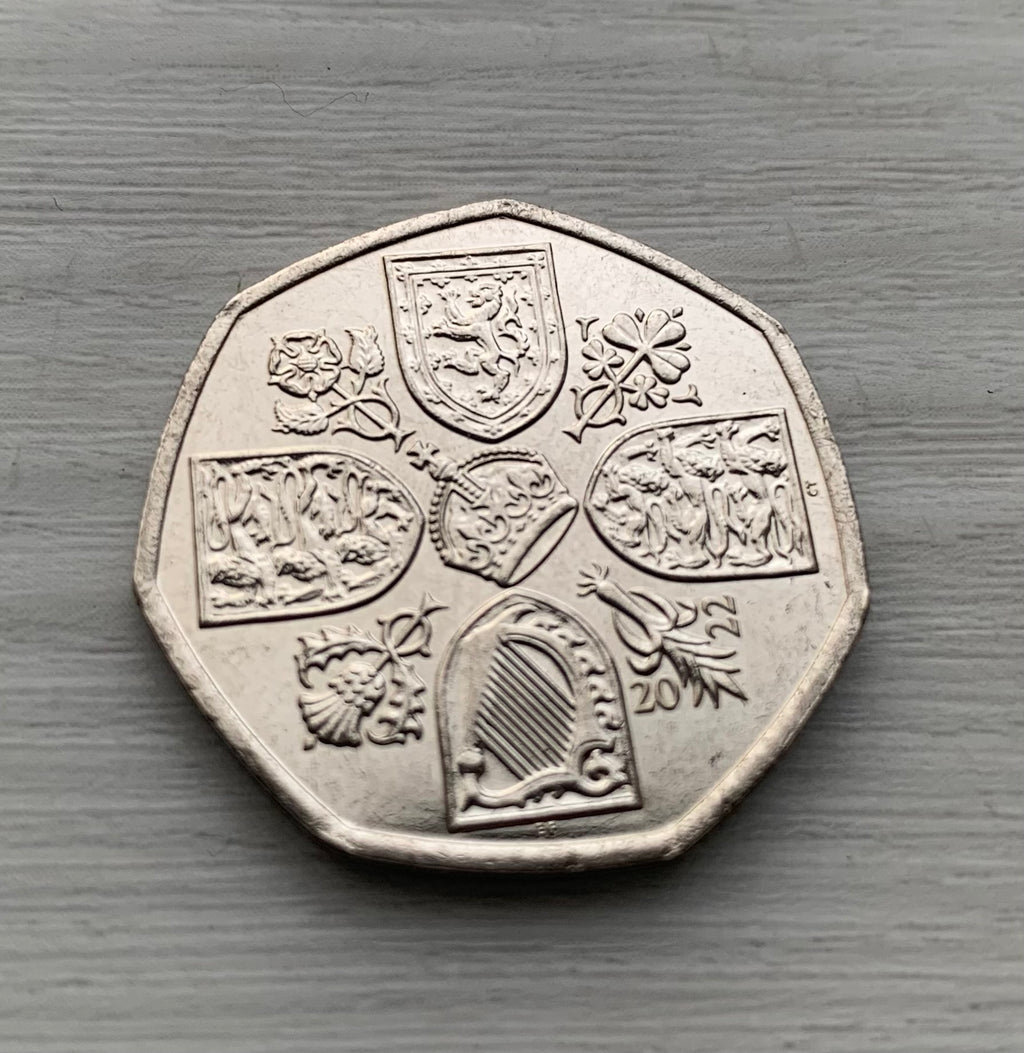 Double Sided Coin 50p / 50 Pence Coin [Double Headed / Double Tailed Coin] - Made from Real Circulated Coins