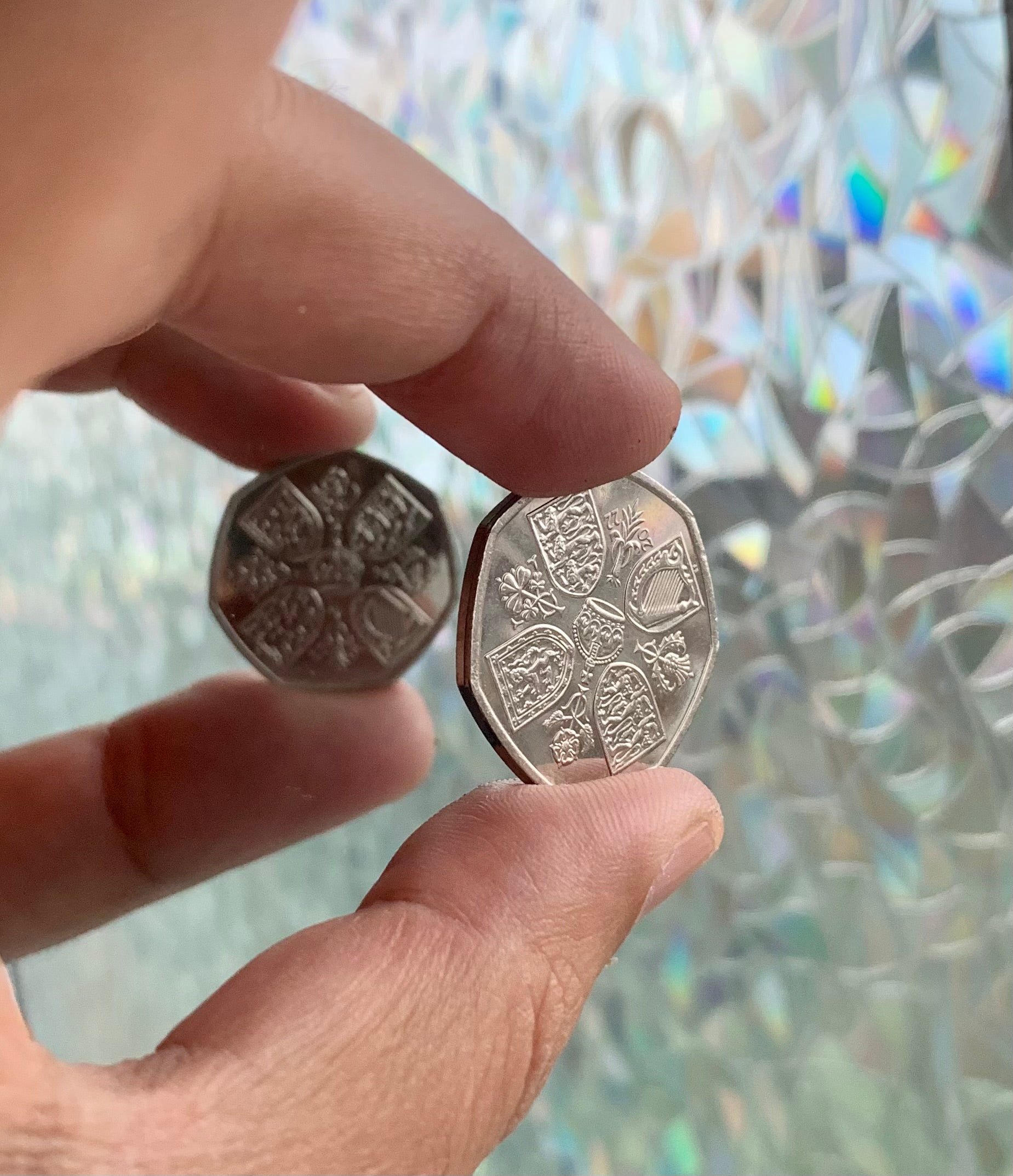 Double Sided Coin 50p / 50 Pence Coin [Double Headed / Double Tailed Coin] - Made from Real Circulated Coins