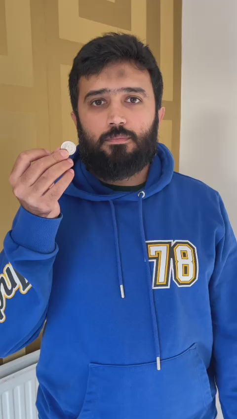 DAVID BLAINE MAGIC BITTEN AND RESTORED 10p COIN PRO QUALITY Bite Out Coin 10 p