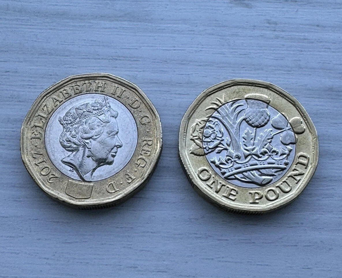 Double Sided Coin New 12 Sided One Pound Coin £1 Double Heads Double Tail Coin